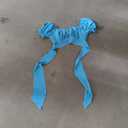 LYANER Women's Ruffle Short Sleeve Tie Up Back Crop Top Off Shoulder Bardot Blouse, Size XS