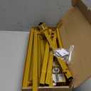 Over the Table Rod Stand with Clamps Adjustable 13''-42'' Tall 29"-98" Length Gold Table Arch Hanging for Wedding Birthday Party Halloween Christmas Decoration