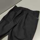 Chic Classic Collection Women's Cotton Pull-on Pant with Elastic Waist (12 Petite, Black Denim)