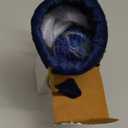 Marble Finish Keepsake Sharing Urn  Mini Metal Cremation Urn for Human or Pet Ashes  Small Memorial Token Urn with Velvet Bag & Funnel  A Perfect Tribute & Gift for Families (Exotic Blue)