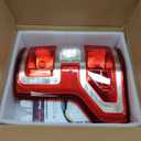 Nilight Taillight Assembly for 2018 2019 2020 Ford F150 F-150 Pickup Truck Right Tail Light Rear Lamp Replacement OE Style Red Housing with Bulbs and Harness Passenger Side
