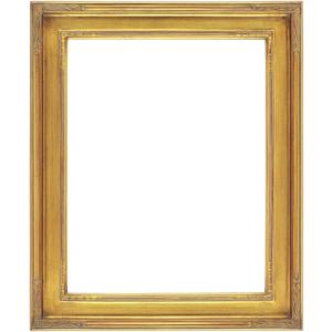 Creative Mark Museum Collection Nouveau Frames, Gold 11x14 - Hand-Finished Hand-Leafed Real Wood, One Piece Frame, Closed Corner, Open Back, Without Mat & Glass, Gallery Wall or Prints