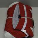 SUNFURA Full Body Dog Coat - Warm Fleece Jacket for Large Dogs, Turtleneck Winter Coats with Harness, Reflective Windproof Dog Snowsuit with Legs for Labrador,Golden Retriever, Army Green 2XL