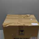 3.15'' Hanging Glass Tealight Holder Globe and Clear K9 Crystal Garland Strands, Hanging Glass Terrarium Containers for Wedding Party Tree Decoration(56 Pcs)