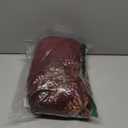 Printed Accent Chair Cover Armless Chair Slipcover Modern Simple Furniture Protector Slipper Chair Covers for Living Room Dining Room Hotel Office Red Leaf, 6pcs