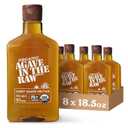 Agave In The Raw, Organic Agave Nectar, 18.5 oz, 8 Pack | Made With Organic Blue Agave From Mexico, USDA Organic, Non-GMO Project Verified, Kosher Vegan and Low Glycemic Index (EXP 12/16/26)