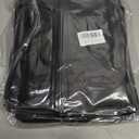 Garment Bags for Hanging Clothes and Travel with 4" Gusseted, Suit Cover for Clothes,Coats,Suit,Jackets,Dress,Shirts,Skirt. (Black-50"-3pcs-Double zipper-Thickened 80G Non-woven Fabric)