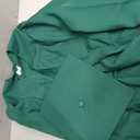 Matte Emerald Green Graduation Gown & Cap