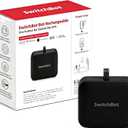 SwitchBot Rechargeable Smart Switch Button Pusher (Bluetooth) Fingerbot for Rocker/One-Way Buttons, App Timer Control, No Wiring, Optional Hub for Voice/Remote, Black