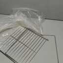 304 Stainless Steel Adjustable Extendable Oven Rack, Universal Telescopic Heavy Duty Sturdy Oven Rack, For Whirlpool Frigidaire GE Kenmore Ovens. Adjusts from 14.5 Inches - 25.5 Inches Wide.