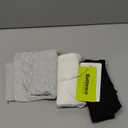 Battewa Leak Proof Underwear for Women Incontinence Underwear Teens Ladies Cotton Leakproof Panties Bikini Absorbent 40ml,3Pack (3Color,Medium) (Black-white-gray)