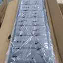 OLEVS Queen Bed Frame with Headboard Metal Platform Bed Queen Size with USB Charging Station and LED Lights, No Box Spring Needed