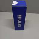 MIULEE Pack of 2 Christmas Red Couch Throw Pillow Covers 20x20 Inch Soft Polyester Chenille Pillow Covers for Sofa Living Room Solid Dyed Pillow