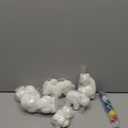 LovesTown Squishies Painting Kit, 6 PCS Squeeze Toys DIY Animal Paint Your Own Squishies for Birthday Gifts