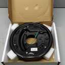 Youxmoto 10" X 2-1/4" Trailer Electric Brake Assembly (1 Right Hand+ 1 Left Hand), 4 Hole Mounting for 3,500 lbs to 4,000 lbs Trailer Axles Brakes Kits.