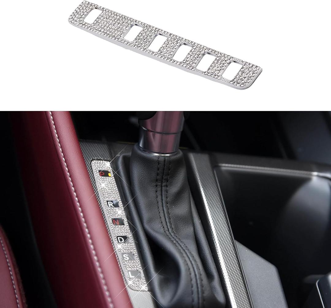 Bling Crystal Car Interior Accessories Sticker Fits for Honda Accord 2024-2025, Silver