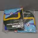 Inflatable Soccer With Goal Game Inflates To 39.5 in x 19.7 in x 22.01 in