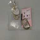 Key Fob Cover with Diamond Keychain Car Key Holder Case Compatible with 2016-2022 Honda Accord Civic CRV Pilot Ridgeline Passport Smart Remote Key Protector for Women, 5 Buttons (White-Heart)