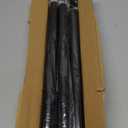 Shower Curtain Rod Adjustable 31-79", Anti-Rust Shower Rod & Spring Tension Shower Rod No Drill, Black Shower Curtain Rod for Bathroom Tension Rod, Black, 31"-79"