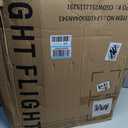 LIGHT FLIGHT 20 Inch Carry On Luggage 22x14x9 Airline Approved, Haze Green