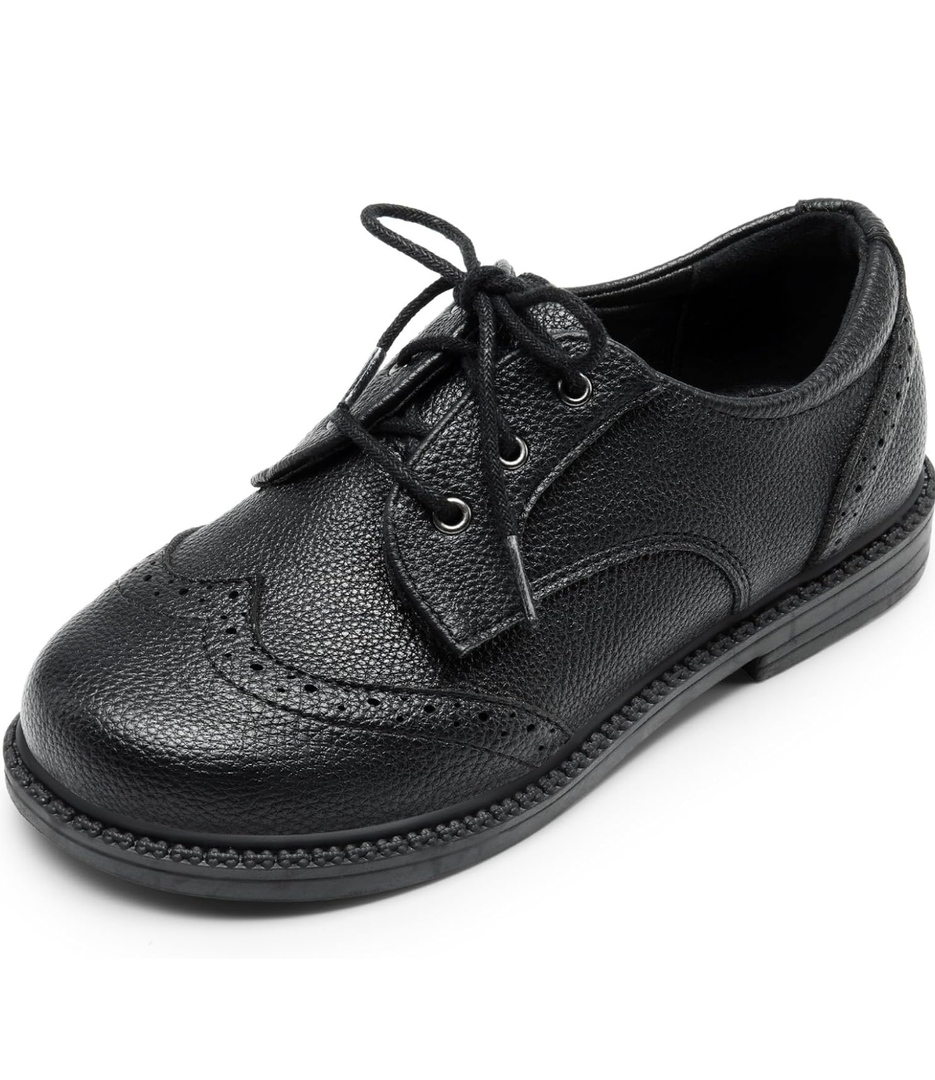 DREAM PAIRS Boys Girls Dress Shoes Kids School Uniform Formal Casual Oxfords for Toddler Little Kid