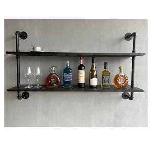 Floating Bookshelf Shelves Industrial Pipe Shelving Pipe Shelves Rustic Wall Shelf 48 Inch Farmhouse Book Shelves for Wall Mounted