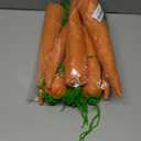 Beeveer 8 Pcs Easter Fabric Artificial Carrots Decor 11.8 Inch Fake Carrot for Farmhouse Spring Easter Crafts Home Party Tabletop Basket Decorations(Regular Style)