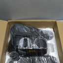 MERACH Under Desk Elliptical Machine, Leg Exerciser While Sitting for Seniors with Remote Control & 12-Speeds, Quiet Portable Electric Seated Pedal Exerciser Machine for Home Office