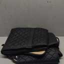 Elantrip 2PCs Front Car Seat Covers Leather Water Proof Seat Protector Universal fit for Most Cars SUVs and Trucks Black