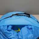 Compact Blue Wind Sail for Kayaks Canoes Easy Setup Popup Sail Accessory Durable Folds for Easy Storage for Downwind Boating Adventures
