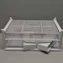 Computer Monitor Stand Riser, Desk Organizer with Drawer, Laptop Stand, Office Desk Accessories & Workspace Desktop Organizers Storage for Office Supplies(White)