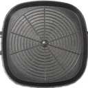 Korean Style Square Grill Pan with Maifan Coated Surface,Non-stick Smokeless Barbecue Stovetop Plate for Indoor Outdoor BBQ