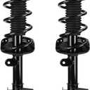 ILONPA 272492 272491 Front Struts Shocks w/Coil Springs for 2007-2014 Honda CR-V 2.4L L4 (Exc.Touring), Quick Strut Shock Absorbers Assemblies Suspensions Kit 2008 2009 2010 2011 2012 2013