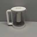 Electric Tea Kettle with Infuser, 1.5L Glass Water Boiler with Temperature Control, 24H Keep Warm & Auto Shut-Off, White