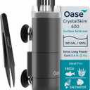 OASE CrystalSkim 600 Surface Skimmer for Freshwater and Marine Aquariums  Compact Internal Filter for Film Oil and Debris Removal, Quiet, Adjustable Flow, Shrimp-Safe, for Tanks up to 160 Gal / 600 L