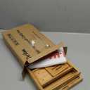 Premium Bathtub Tray Caddy, Expandable Bath Tray, Unique House Warming Gifts, New Home, Anniversary and Wedding Gifts for Couple, Bridal Shower Gift for Women (Bamboo)