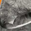 MIGOHI Warm Dog Coat Winter Dog Jacket,Waterproof Cold Weather Coats for Dogs,Fleece Jacket for Small Medium Large Dogs,Reflective Thick Fleece Vest with Leash Hole, Size Large