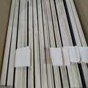 Meliusly SlatSure King Size Bunkie Board  Heavy Duty Vertical Bed Slats & Foldable Wooden Support Board for Sagging Mattress or Platform Bed Frame, Box Spring Alternative and Replacement