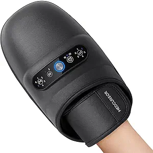 Medcursor Hand Massager  Hand Massager with Heat and Compression for Carpal Tunnel and Stiff Joints, Pain Relief from Wrist to Palm and Finger, Gifts for Women Men (Rechargeable)