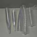 Prestee    Plastic Champagne Flutes  Clear Champagne Glasses for Parties, Weddings, Events  4.5 oz Disposable Drinkware  Elegant Stemware for Toasts Cocktails Mimosas