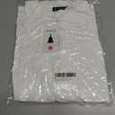 ZESICA Women's Casual Blouse Tops Puff Long Sleeve Button V Neck Hollow Out Eyelet Lace Embroidered Shirt Dressy (White, M)