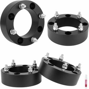ILONPA 4x137mm 2 inch(50.8mm) ATV Wheel Spacers 110mm Bore for Kawasaki & Can-Am & Bombardier & Suzuki, 10x1.25 Studs 4 Lugs Wheel Adapters, Set of 4