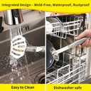 Fish-Shaped Potato Masher & Potato Smasher  Effortless Stainless Steel Potato Ricer with Ergonomic One-Piece Non-Slip Handle, Break-Resistant Masher Kitchen Tool for Potatoes, Avocados, Eggs & More