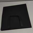 GlikCeil Foldable Portable Full Length Mirror for Dancer, Camping, Travel Black 25.6" x 12" Portable Hanging Folding Mirror with Handle for Dance Competition Travel Full Body Backstage Mirrors