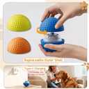 SNOYWEN Smart Interactive Dog Toy, Automatic Moving Bouncing Rolling Ball, Food-Grade Rubber Material IPX7 Waterproof Active Ball for Medium and Large Dogs