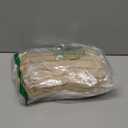 decorUhome Set of 4 Spring Faux Fur Throw Pillow Covers 18x18 Inch Decorative Farmhouse Modern Soft Plush Striped Couch Pillow Covers with Velvet Back for Sofa, Bed, Living Room, Khaki/Beige