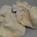 Genina Waterproof Seat Covers for Dining Room Chairs Covers Dining Chair Cover Kitchen Chair Covers (Beige, 4 Pcs)