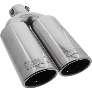 DC Sport EX-2012 Stainless Steel Oval Slant Cut Bolt-on Exhaust Tip