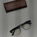 FEISEDY Sports Blue Light Glasses for Men TR90 Lightweight Eyewear Frame Anti Glare Computer Glasses B0232