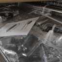 Leteuke Rolling Kitchen Carts with Wheels, 34" L x 17.5" W, 3-Tier Heavy Duty Utility Cart with Wood Tabletop, NSF Commercial Metal Serving Cart with Handle and Shelf Liner for Kitchen, Chrome